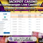 BUKTI JACKPOT LIVE ROULETTE MACAO TERPERCAYA DI INDONESIA TGL 30-06-2024